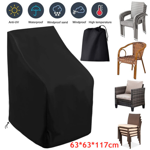 Waterproof stacking chair - 1/2x,