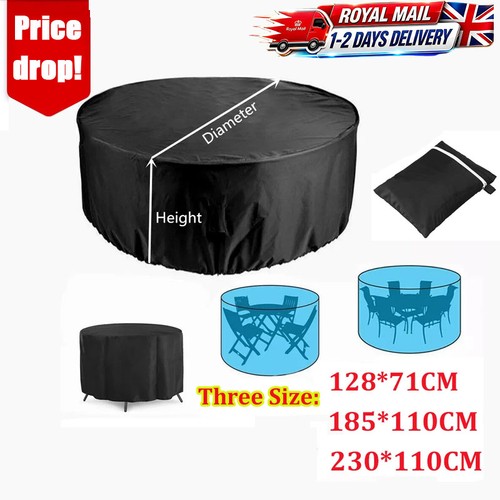 Round furniture cover heavy - round,