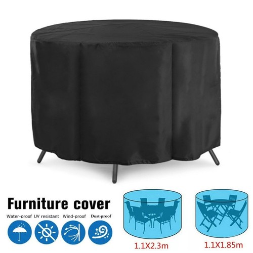 Durable round furniture cover - round,