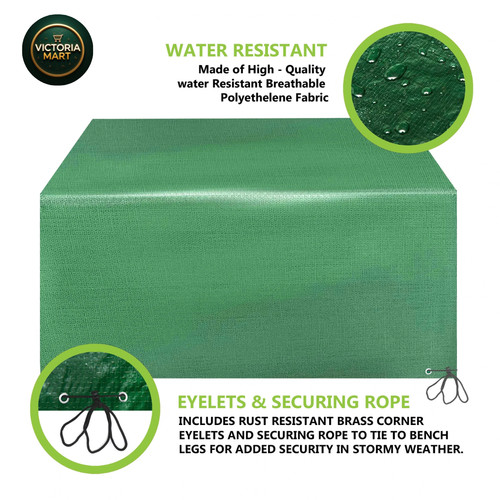 Garden furniture table cover - table,