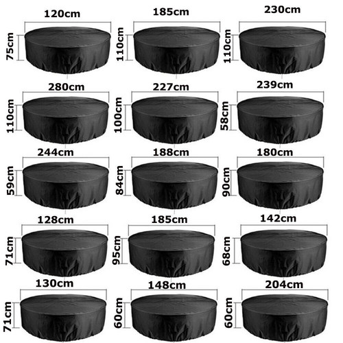 Large round waterproof - round,